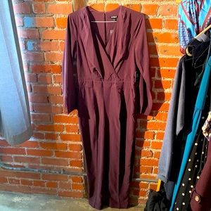 Express belted jumpsuit